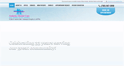 Desktop Screenshot of anderkodentalcare.com